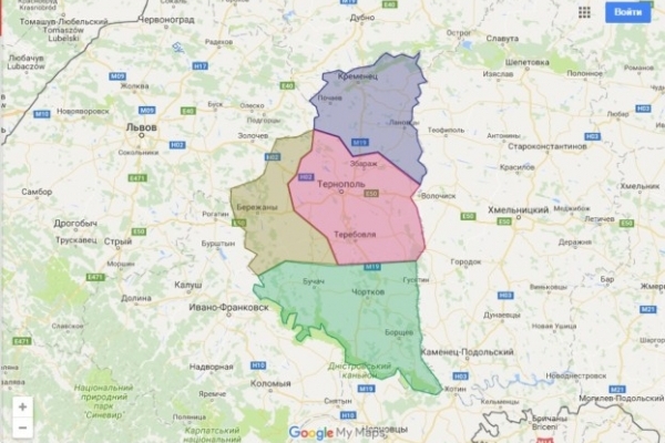У Кабміні підтвердили плани зменшити кількість районів на Тернопільщині до чотирьох