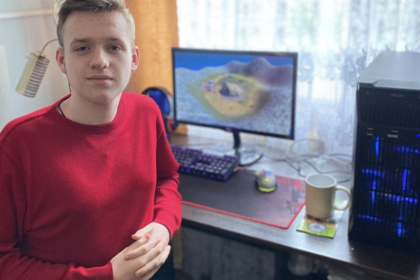 Учень з Кременця розробив та запатентував комп’ютерну гру